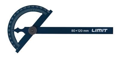 Product image ALUMINUM PROTRACTOR 80X120MM