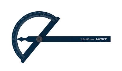 Product image ALUMINUM PROTRACTOR 120X150MM