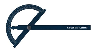 Product image ALUMINUM PROTRACTOR 150X200MM