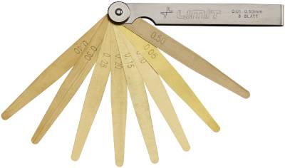 Product image FEELER GAUGE 8-0,05-0,50 BRASS